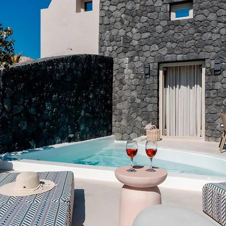 וילה Halo Santorini - Living Experience