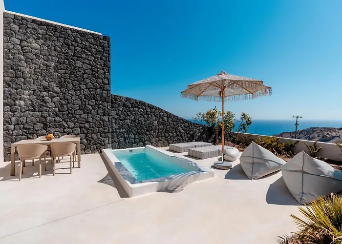 Villa Halo Santorini - Living Experience