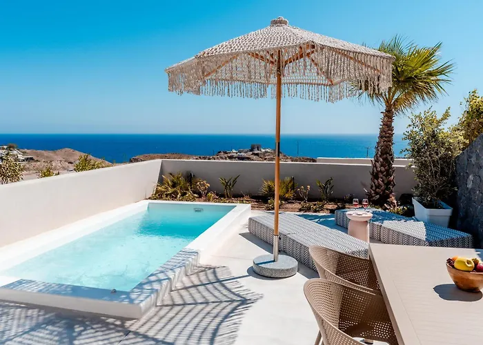 Villa Halo Santorini - Living Experience