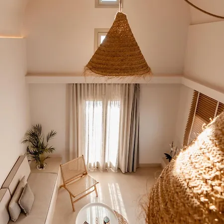 빌라 Halo Santorini - Living Experience